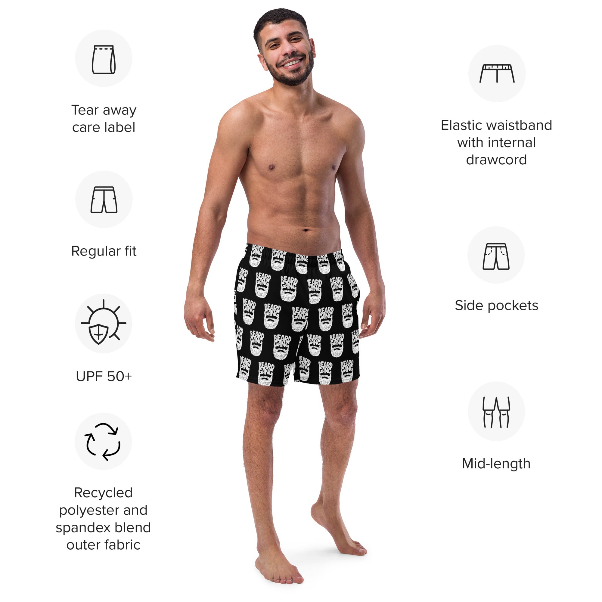 Men's swim trunks